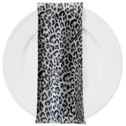 Animal Print Table Napkin in Jaguar