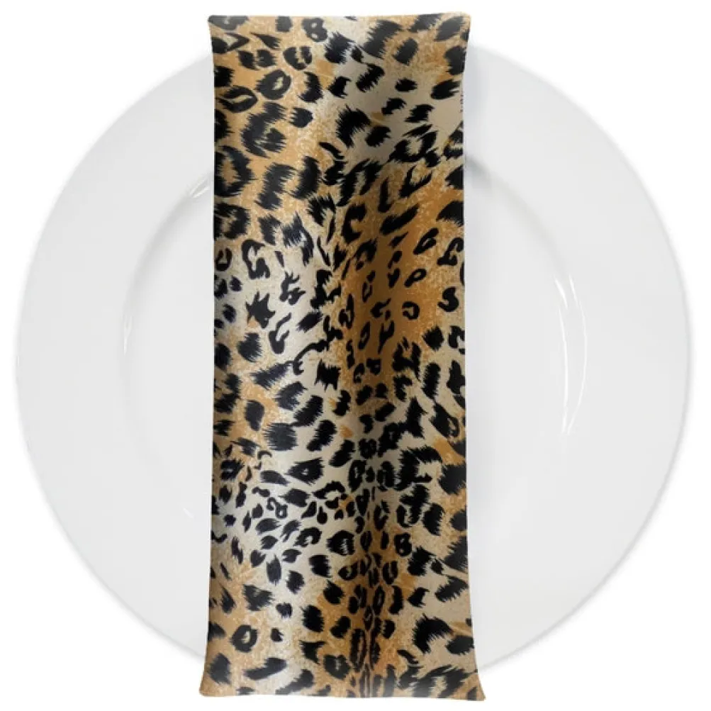 Animal Print Table Napkin in Tiger