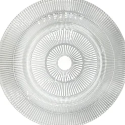 Apollo - Glass Charger Plate in Silver (Item # 0328)