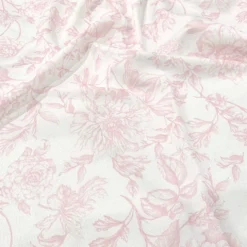 Artistry Bloom (Slub Print) Table Linen in Dusty Rose