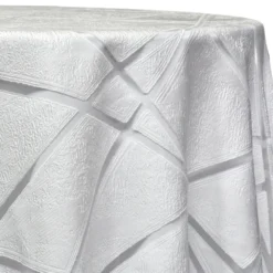Atlas Sheer Table Linen in White