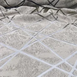Atlas Sheer Table Runner in Silver