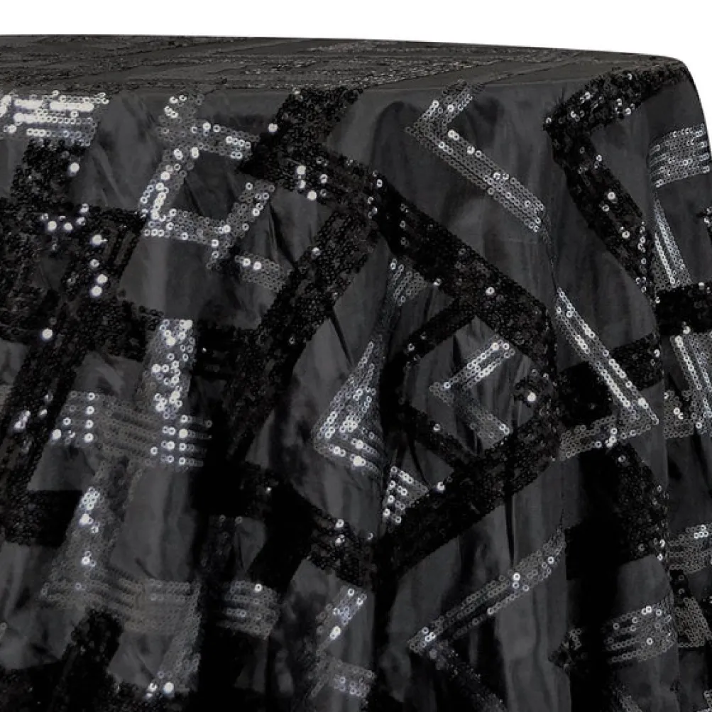 Aztec Sequins (Taffeta) Table Linen
