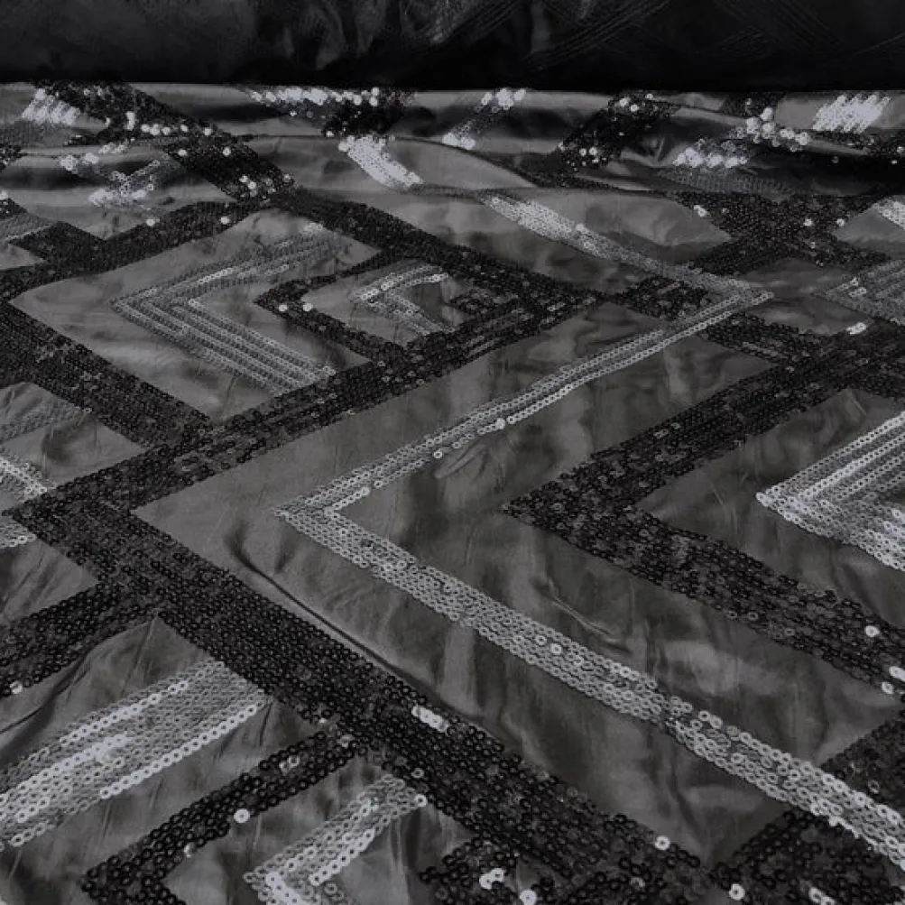 Aztec Sequins (Taffeta) Table Runner