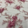 Baby Rose Embroidery (w/ Poly Lining) Table Napkin in Dusty Rose