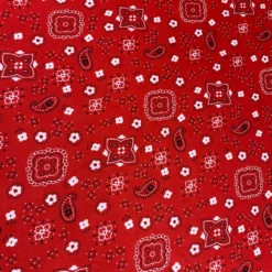 Bandana (Poly Print) Table Linen in Red
