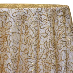 Bedazzle Table Linen in Gold 24k