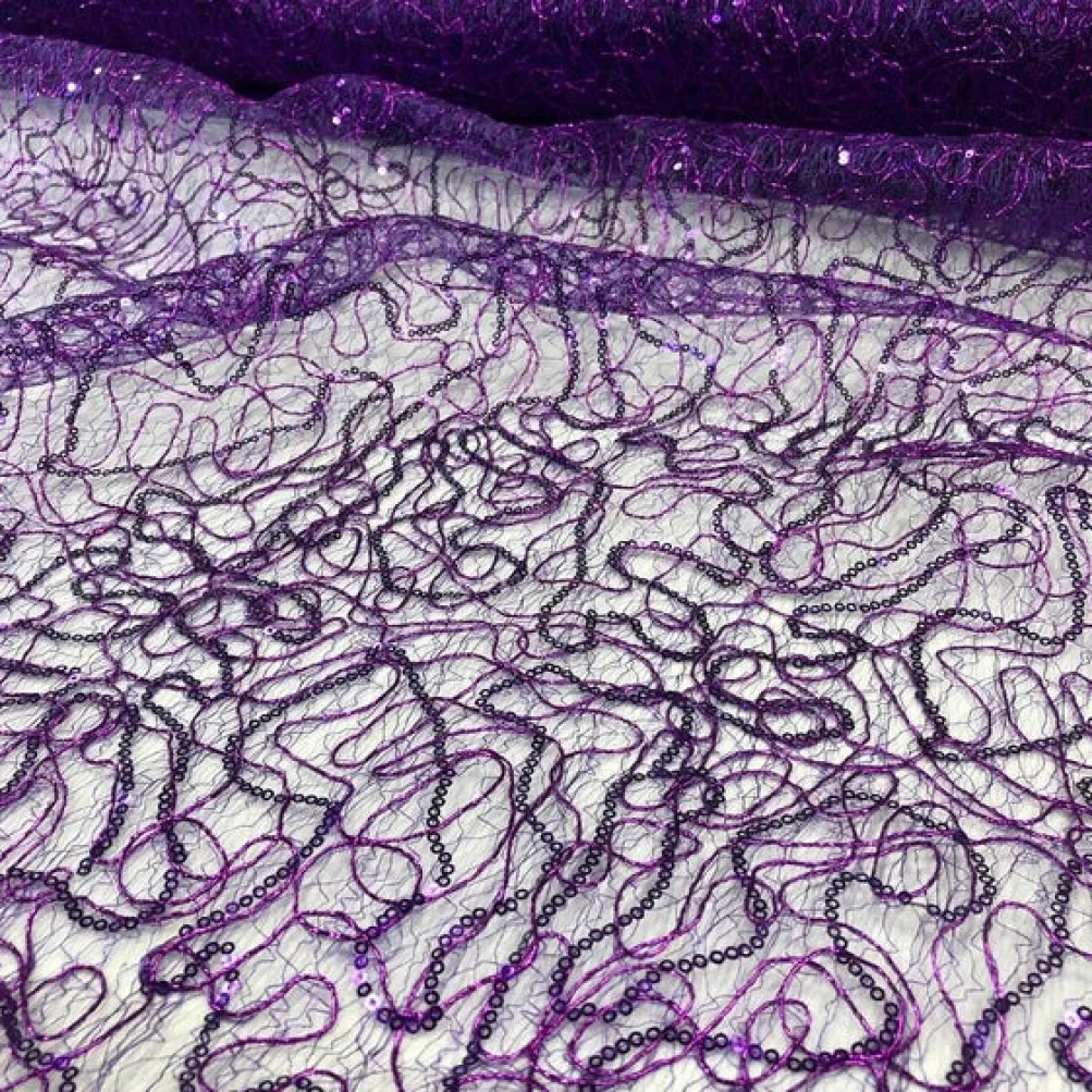 Bedazzle Table Linen in Purple