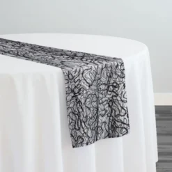 Bedazzle Table Runner in Black