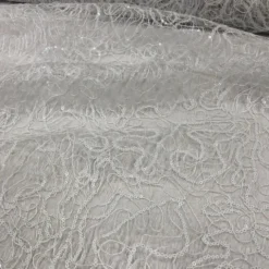 Bedazzle Table Runner in White
