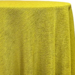 Bella Crepe Table Linen in Chartreuse