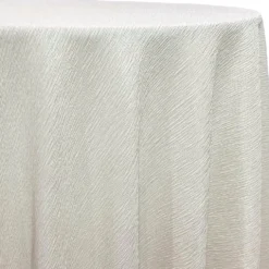 Bella Crepe Table Linen in Ivory