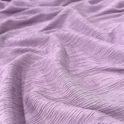 Bella Crepe Table Linen in Lavender