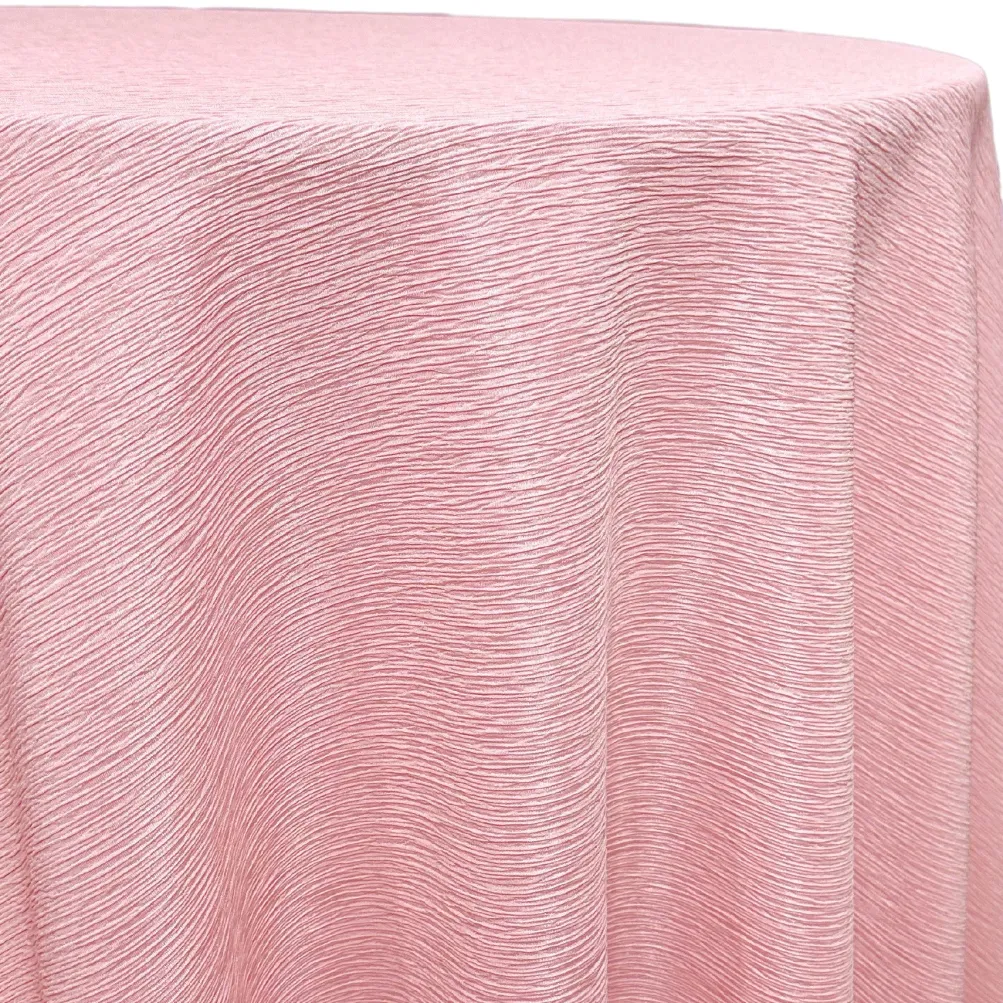 Bella Crepe Table Linen in Pink