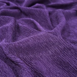 Bella Crepe Table Linen in Purple