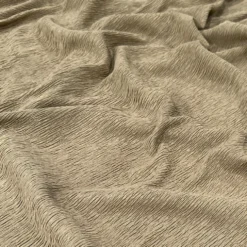 Bella Crepe Table Linen in Taupe