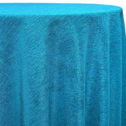 Bella Crepe Table Linen in Turquoise