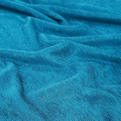 Bella Crepe Table Linen in Turquoise