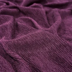 Bella Crepe Table Napkin in Eggplant