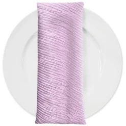 Bella Crepe Table Napkin in Lavender