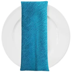 Bella Crepe Table Napkin in Turquoise