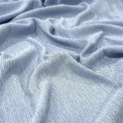 Bella Crepe Table Runner in Baby Blue