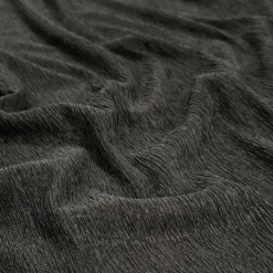 Bella Crepe Table Runner in Black