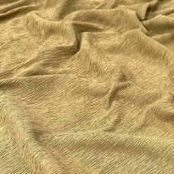 Bella Crepe Table Runner in Lt Gold