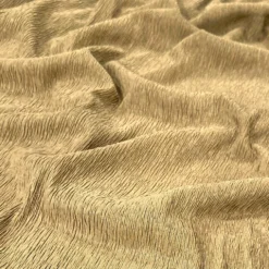 Bella Crepe Table Runner in Lt Gold