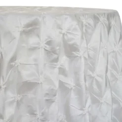 Belly Button (Pinwheel) Table Linen in Ivory