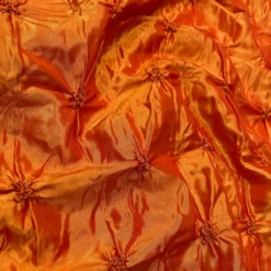 Belly Button (Pinwheel) Table Linen in Orange