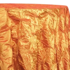 Belly Button (Pinwheel) Table Linen in Orange