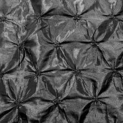 Belly Button (Pinwheel) Table Runner in Black