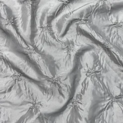 Belly Button (Pinwheel) Table Runner in Silver