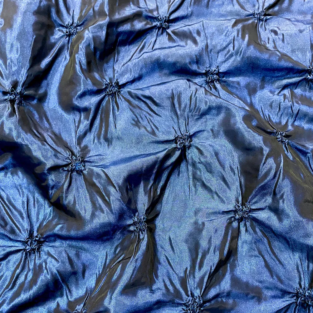 Belly Button (Pinwheel) Table Runner in Navy