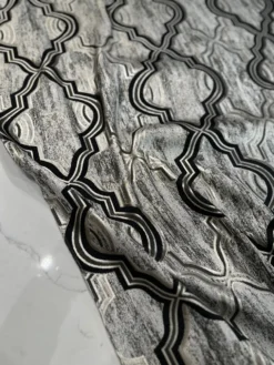 Bentley Jacquard Table Linen in Black