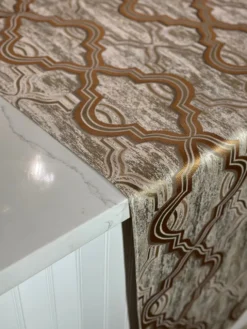 Bentley Jacquard Table Linen in Copper