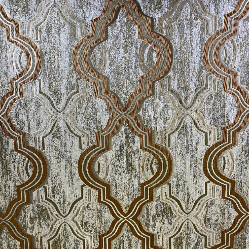 Bentley Jacquard Table Linen in Copper