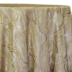 Bentley Jacquard Table Linen in Gold