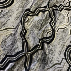 Bentley Jacquard Table Napkin in Black