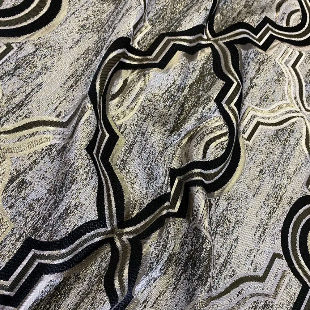Bentley Jacquard Table Napkin in Black