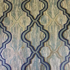 Bentley Jacquard Table Runner in Turquoise
