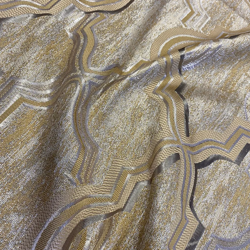 Bentley Jacquard Table Runner in Gold