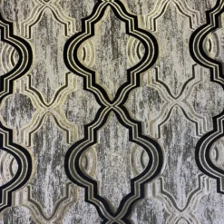 Bentley Jacquard Table Runner in Black