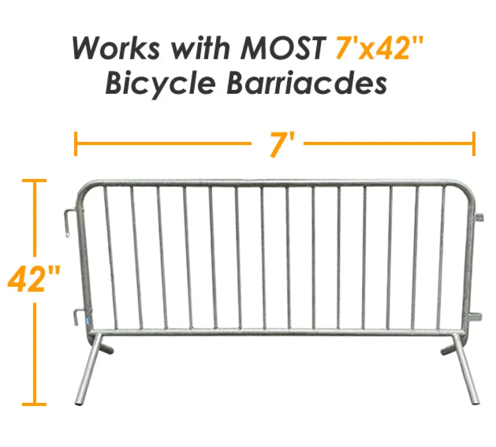 Bicycle Barricade (7'x42") Cover