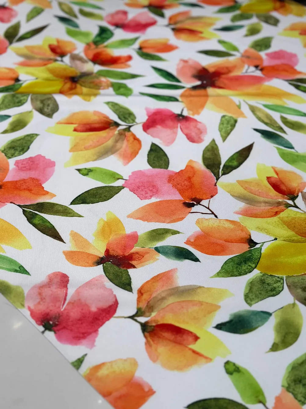 Blooms Floral (Poly Print) Table Linen