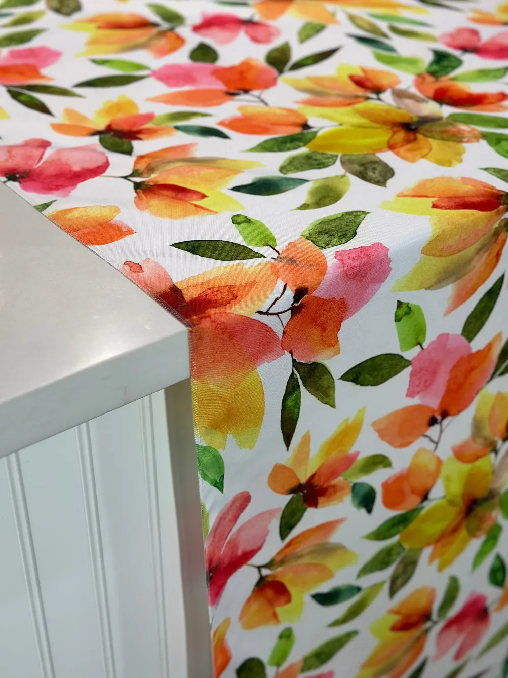 Blooms Floral (Poly Print) Table Linen