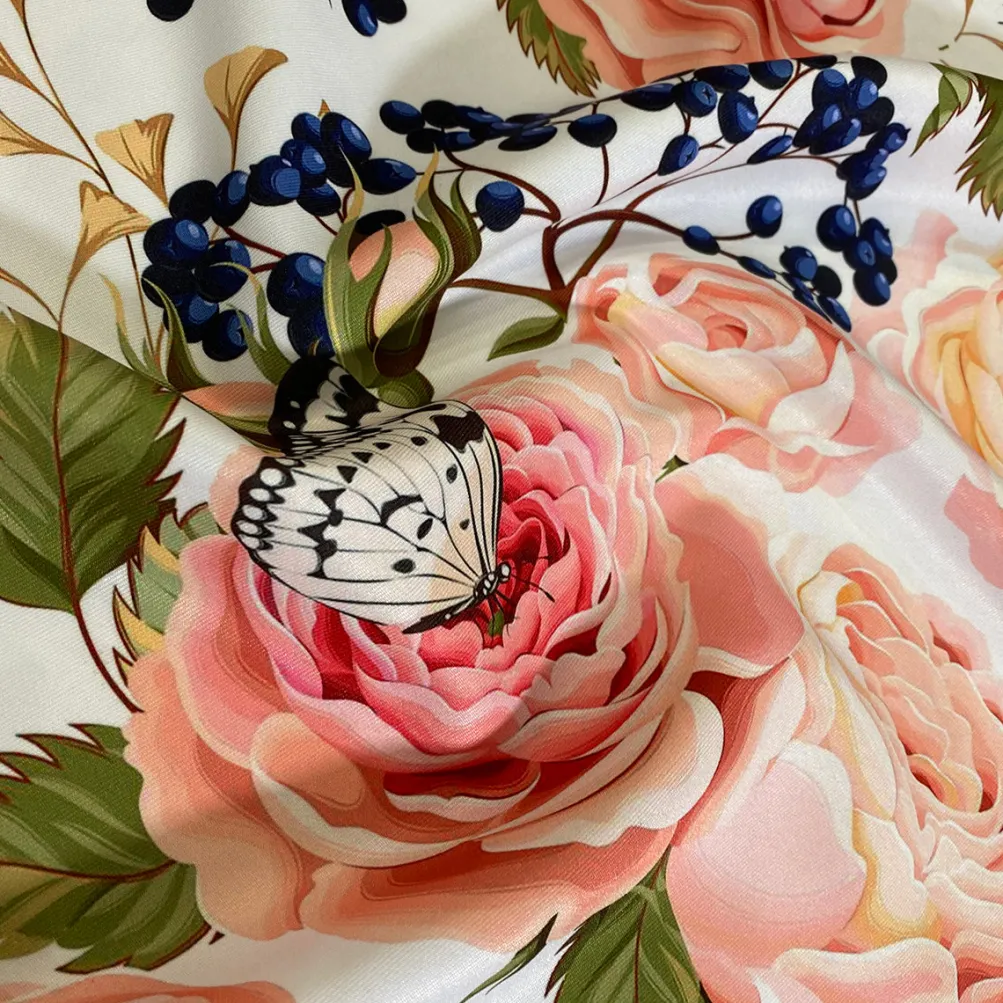 Blush Bouquet (Poly Print) Table Runner