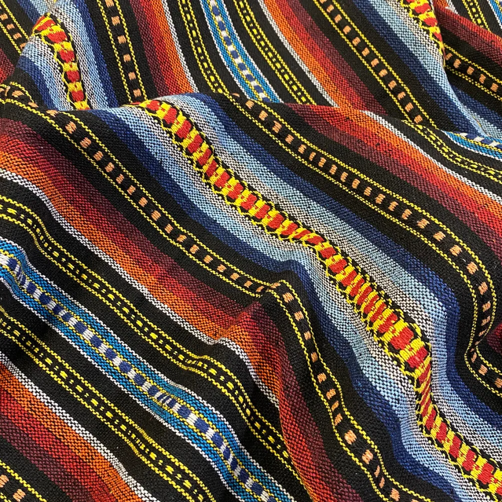 Bohemian Stripe (Knit-Look) Table Linen