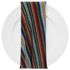 Bohemian Stripe (Knit-Look) Table Napkin